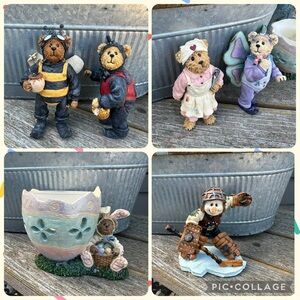 6 Boyd’s bears and friends figures
